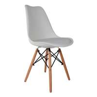 Cadeira de Jantar Eames Saarinen Leda I Branca