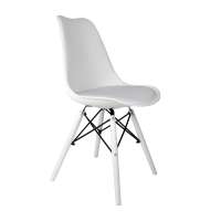 Cadeira de Jantar Eames Saarinen Leda II Branca