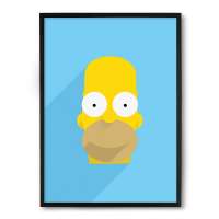 Quadro/Poster Nerderia Simpsons Homer