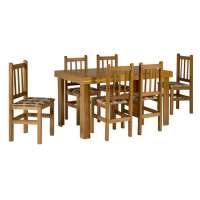Conjunto de Mesa com 6 Cadeiras Campo Cerejeira