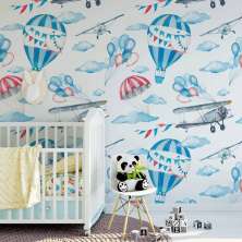 Papel de Parede Infantil Avião N3958