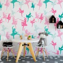 Papel de Parede Infantil Bailarina N3966