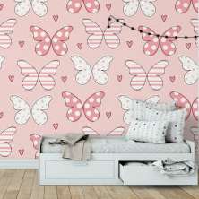 Papel de Parede Infantil Borboletas N3991