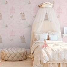 Papel de Parede Infantil Borboletas N4766