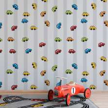 Papel de Parede Infantil Carros N3994