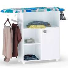 Balcão Tábua de Passar Roupa 1 Porta Maria Branco