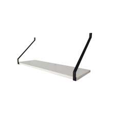 Nicho MDF + Suporte Apoio Livros quarto prateleira 65cm organizador 
