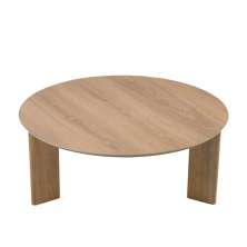 Mesa de Centro Chanfrada Pe Madeira Hanover 28018 Artesano