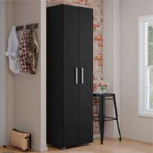 Armário Multiuso Zoey Preto 2 Portas