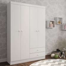 Guarda Roupa Infantil Lyfa Branco
