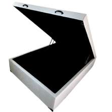 Cama Box Baú Casal com 48cm de altura -  Super Reforçada