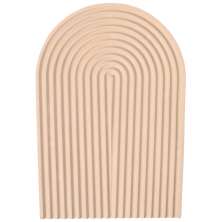 Bandeja Decorativa Arco 19cm em Cimento Artesanal - Palha