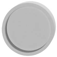 Bandeja Decorativa Redonda 24cm em Cimento Artesanal - Cinza
