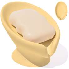 Saboneteira Porta Sabonete Banheiro Moderna Luxo 13cm em Cimento - Amarelo