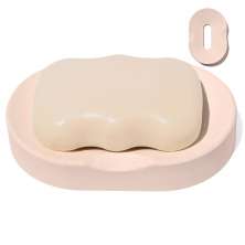 Saboneteira Porta Sabonete Banheiro Oval 11cm em Cimento - Palha
