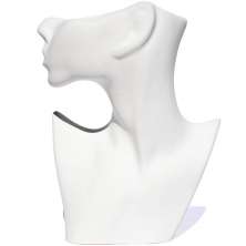 Vaso Decorativo Perfil Rosto Artesanal Decoração Sala e Casa - Branco