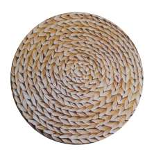 Capa p sousplat Redondo decorativo designer Sisal bege
