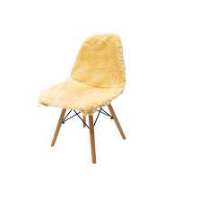 Capa para cadeira eames eiffel pelo Bege macio