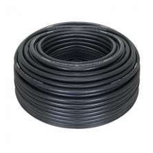 Mangueira PT300 15m 1/2" preta emborrachada trançado têxtil Jardim