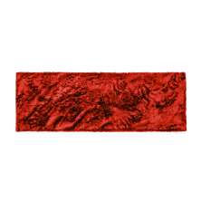 Peseira 1,80x0,60 Vinho Shaggy Peluda Premium zíper B