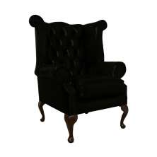Poltrona Chesterfield PC 21 Ecologico Preto