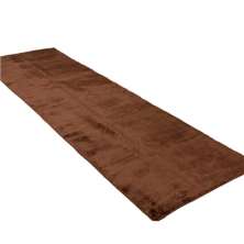 Tapete Passadeira 2,00x0,60 Café Shaggy Peludo Premium B