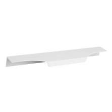 Kit 10 Puxadores para Móveis Clean Cava Alumínio Branco 180mm Aluminium Decor