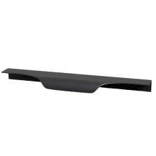 Kit 10 Puxadores para Móveis Wave Cava Alumínio Titânio 180mm Aluminium Decor