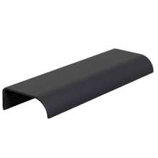 Kit 10 Puxadores para Móveis Wave Reto Alumínio Titânio 125mm Aluminium Decor