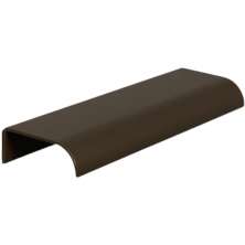 Kit 20 Puxadores para Móveis Wave Reto Alumínio Ouro Envelhecido 125mm Aluminium Decor