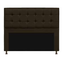 Cabeceira Copenhague 160 cm Queen Size Corano Marrom - Amarena Móveis
