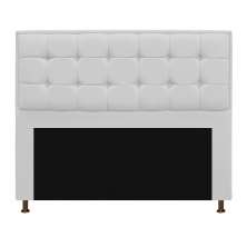 Cabeceira Copenhague 160 cm Queen Size Suede Branco - Amarena Móveis