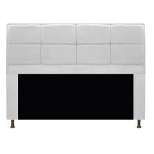 Cabeceira Munique 160 cm Queen Size Suede Branco - Amarena Móveis