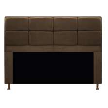 Cabeceira Munique 160 cm Queen Size Suede Marrom - Amarena Móveis