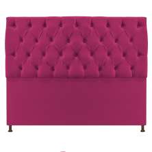 Cabeceira Sofia 160 cm Queen Size Suede Pink - Amarena Móveis