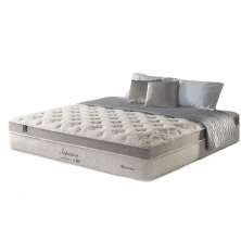 Colchão King Size De Molas Pocket Em Viscoelástico Com Látex Natural Luxuoso Impressione Anjos Selado Pelo Inmetro