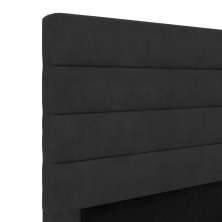Cabeceira Atlas 90 para Cama de Solteiro Z-008 Sued Cinza Aradecor