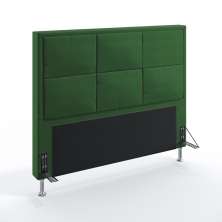 Cabeceira Maia 160 Para Cama Queen Suede Verde Aradecor