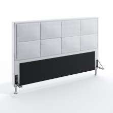 Cabeceira Maia 195 King Courino Branco Aradecor