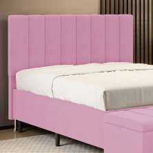 Cabeceira Nashira 140 para Cama de Casal Z-009 Sued Rosê Aradecor