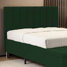 Cabeceira Nashira 140 para Cama de Casal Z-018 Sued Verde Aradecor
