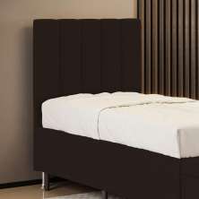 Cabeceira Nashira 90 para Cama de Solteiro Z-010 Sued Marrom Aradecor