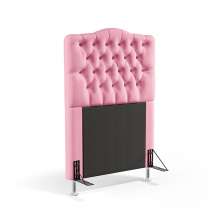 Cabeceira Pollux 90 Para Cama de Solteiro Sued Rosê Aradecor