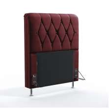 Cabeceira Sirius 90 Para Cama de Solteiro Sued Bordô Aradecor