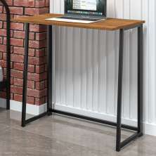 Home Office Vintage para Escritório Slim Syst Preto e Canela