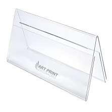 25 Prisma de Mesa Balcão Buffet Display Expositor PS Cristal