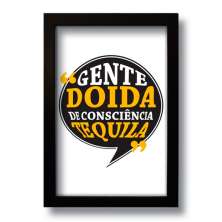 Quadro Decorativo Frase Bebidas Tequila  33x43 cm