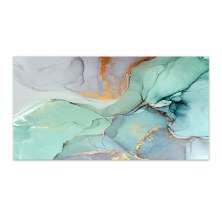 Quadro Decorativo Abstrato Mancha, Tela em Canvas na Horizontal ideal para ambiente de Sala de estar, jantar, reuniões, Quarto e Hall de entrada (100x70 Cm)