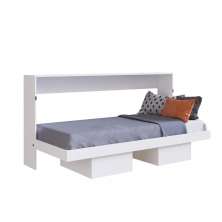 Cama Articulável Horizontal  Solteiro 90 Latino Branco- Art in móveis