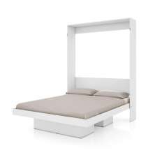 Cama Articulável Vertical Casal 140 Manhattan Branco - Art in móveis